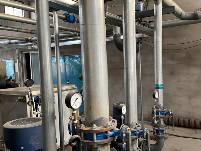 廊坊霸州小区供热站地源热泵改造升级工程