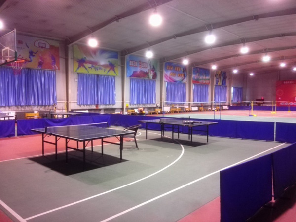 廊坊物探地源空气源热泵公司活动中心