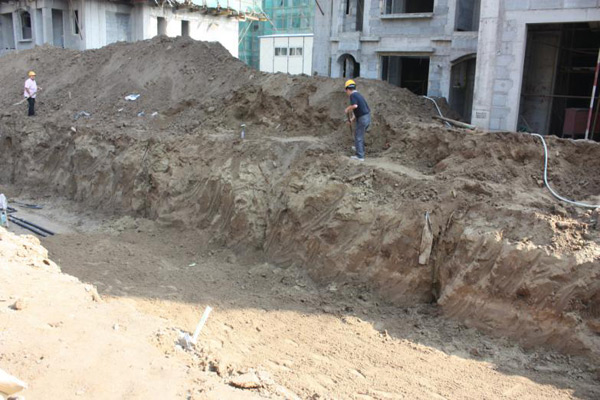 地源热泵安装流程-坑道回填